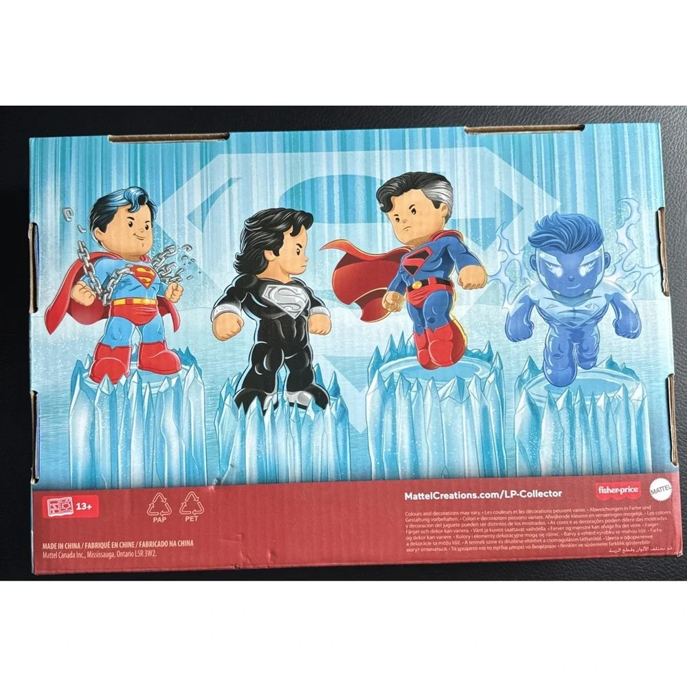 Little People Superman Through The Ages Mini Figure